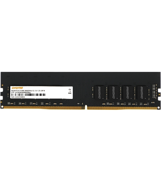 Оперативная память Digma, DDR4, 8GB (1x8 GB), 2666 MHz, CL19