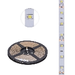 Лента светодиодная 12В, SMD2835, 4,8Вт/м, 60 LED/м, 6500К, 8мм, 20м, для БП с клеммами, IP20 LAMPER, фото 1