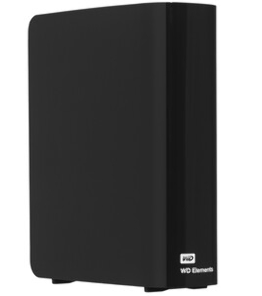Внешний HDD 3.5' Western Digital Elements Desktop, 18TB, USB 3.2 Gen 1 Type-A, 5400 rpm, черный