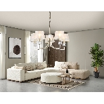 Люстра Ambrella light LH71214/5 CGD золото E14/5 max 40W D620*740, фото7
