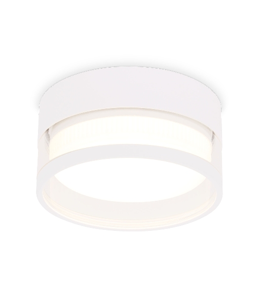 Светильник Ambrella light TN5505 SWH/CL белый песок/прозрачный GX53 D85*43