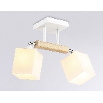 Светильник Ambrella light TR9511/2 WH/CH/FR белый/хром/белый матовый E27*2 max 40W 517*100*246, фото3