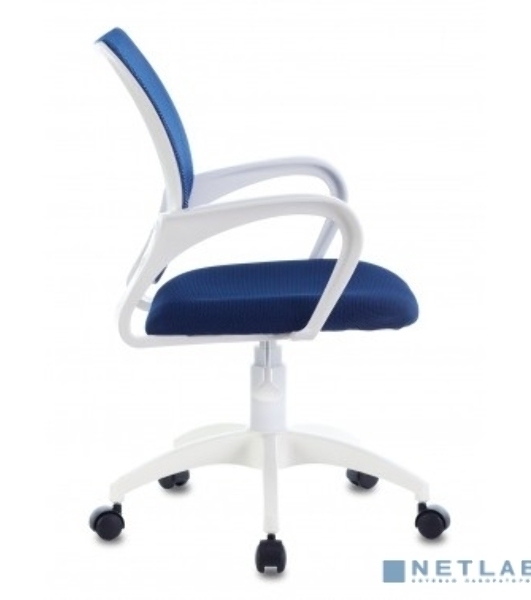 Кресло Бюрократ CH-W695NLT TW-05N TW-10N темно-синий, сетка/ткань, 120 кг, механизм качания
