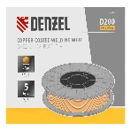 Омедненная проволока Denzel ER70S-6, диам. 1 мм, 5 кг, диам. катушки D200, фото13