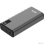 Портативный аккумулятор Cactus CS-PBFSFA-20000 20000mAh 4.5A 2xUSB-A/USB-C серый, фото 1