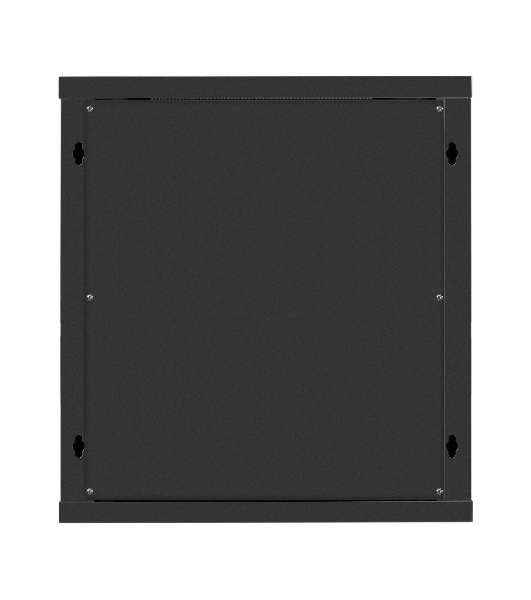 Шкаф телекоммуникационный 19' настенный 12U ExeGate EC-WM-12U.600.M.BLACK (19', 12U, 600x600x635 мм (ШхГхВ), передняя дверь металл, съемные боковые панели, пыле- и влагозащита IP23, черный RAL 9004)