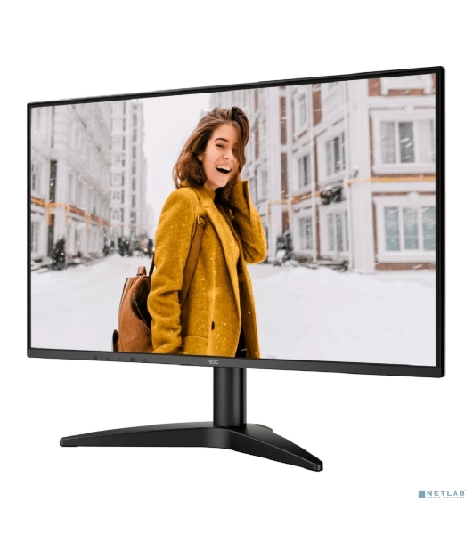 Монитор 23.8' AOC 24B36H IPS 1920x1080, 120 Гц, 1 мс, 16:9, 300 кд/м², HDMI 1.4, VGA, черный