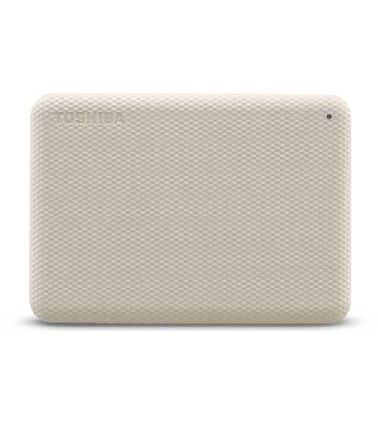 Внешний HDD 2.5' Toshiba Canvio Advance, 1TB, USB 3.2 Gen 1 Type-A, 5400 rpm, белый