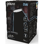 Светильник Gauss GT5032 настольный на подставке черный 8Вт, фото2
