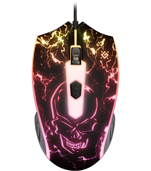 Комплект клавиатура+мышь Defender Aura MKP-117 проводной, USB, 2400 DPI, черный