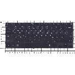 Клавиатура для ноутбука Samsung NP940X3G, черная с подсветкой, фото2
