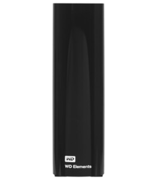 Внешний HDD 3.5' Western Digital Elements Desktop, 18TB, USB 3.2 Gen 1 Type-A, 5400 rpm, черный