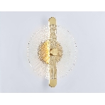 Настенный светодиодный светильник Ambrella light LH31143 BS/CL латунь/прозрачный 13W 3000K 280*70*350, фото9