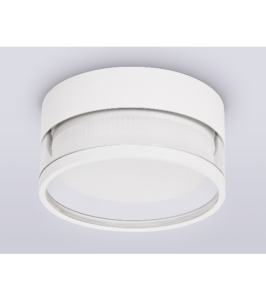 Светильник Ambrella light TN5505 SWH/CL белый песок/прозрачный GX53 D85*43