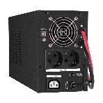 Комплект Источник бесперебойного питания EX295987RUS + батарея 55Aч EX285652RUS 2шт (инвертор, синус, для котла) ExeGate SineTower SZ-1000.LCD.AVR.2SH.1C13.USB 1000VA/800W, чистый синусоида, LCD дисплей, AVR, 2*Schuko+1*C13, USB, линейно-интерактивный, черный + батарея ExeGate HRL 12-55 (12В, 55А·ч) 2шт, фото5