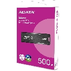 Внешний SSD ADATA SC610, 500Gb, USB Type-A, R/W 550/500 Mb/s черный, фото10
