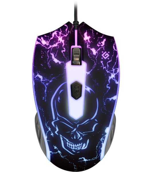 Комплект клавиатура+мышь Defender Aura MKP-117 проводной, USB, 2400 DPI, черный