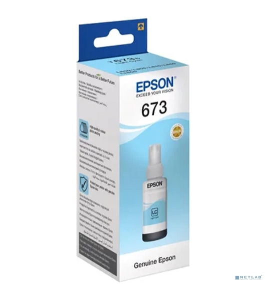 Чернила Epson C13T67354A для L800 (light cyan) 70 мл