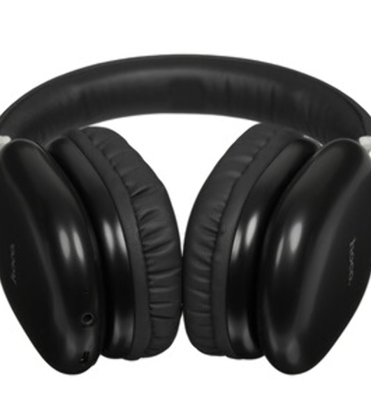 Беспроводные/проводные наушники Hoco W35 Max черный, полноразмерные, Bluetooth + проводной, до 90 ч.
