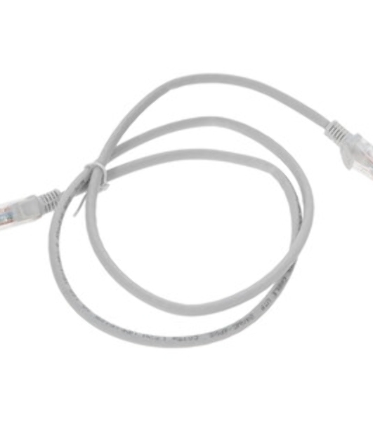 Патч-корд LSZH медный UTP Cablexpert PP30-1M cat.5e, 1м, литой, многожильный, серый