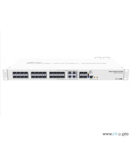 Коммутатор 20PORT SFP 4SFP+ CRS328-4C-20S-4S+RM MIKROTIK