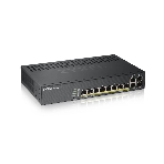 Коммутатор Zyxel NebulaFlex GS1920-8HPV2-EU0101F 8G 8PoE+ 130W управляемый, фото2