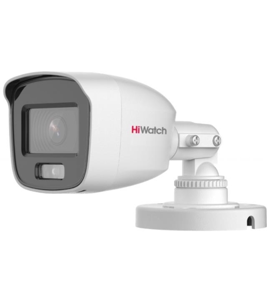 Камера видеонаблюдения аналоговая HiWatch DS-T500L 2.8-2.8мм HD-CVI HD-TVI цв. корп.:белый