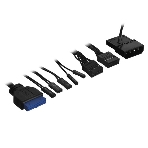 Компьютерный корпус Miditower ExeGate EVO-8243-EVO800 (ATX, БП EVO800RGb с вент. 12 см, 2хUSB+1хUSB 3.0, черный, 3 вент. с RGb подсветкой, боковая панель - закаленное стекло), фото26
