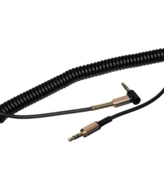 Кабель Cablexpert аудио 90˚ CCAB-01-35MML-1MB, 3.5 Jack (M)/3.5 Jack (M), черный, 1м, блистер