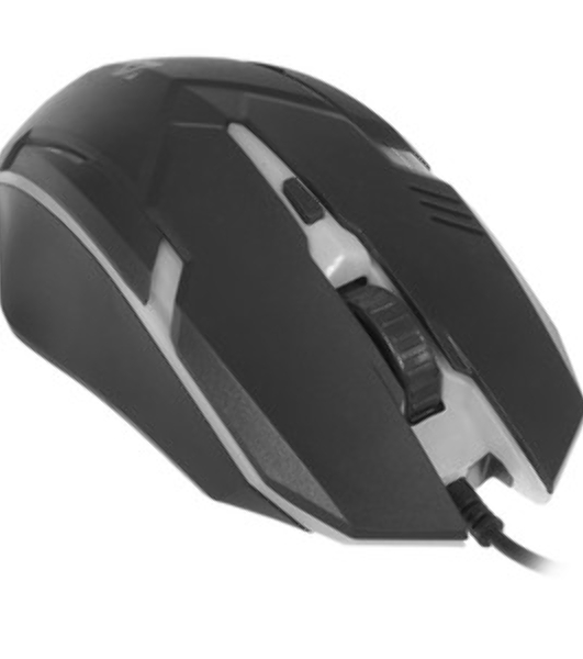 Мышь проводная Defender Cyber MB-560L черный, 1200 dpi, USB, кнопки - 3