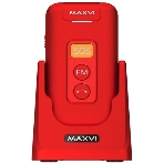 Мобильный телефон Maxvi E5 up красный, фото15
