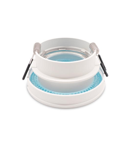Светильник Ambrella light TN344 SWH/BL белый песок/голубой GU5.3 D85*45