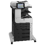 МФУ лазерное HP LaserJet Enterprise MFP M725z, лазерный принтер/сканер/копир/факс A3, 40ppm, 1200dpi, 1Gb, 320Gb HDD, 6 trays 100+250+250+3x500, Stand, ADF100, Duplex, Stapler, USB/LAN/FIH, Color LCD20i, 1y warr, замена Q7830A M5035x, Q7831A M5035xs), фото6