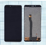 Дисплей для Xiaomi Redmi 6, Redmi 6A в сборе с тачскрином черный, фото 1