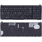 Клавиатура для ноутбука HP Probook 4520S 4525s черная c рамкой, фото4