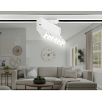 Трековый однофазный светодиодный светильник Ambrella light GL6812 WH белый LED 6W 4200K 24° 115*22*87, фото7