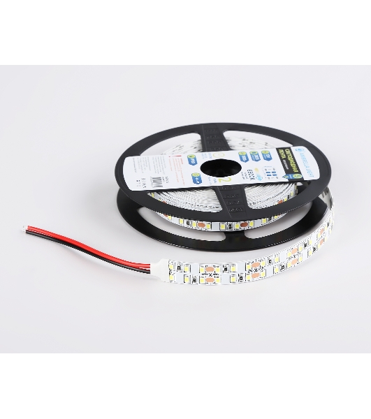 Светодиодная лента Ambrella light GS1603 2835 240Led/ 19.2W m/ 12V IP20 6500K/ 5000*14*1.2mm (2 конт.)
