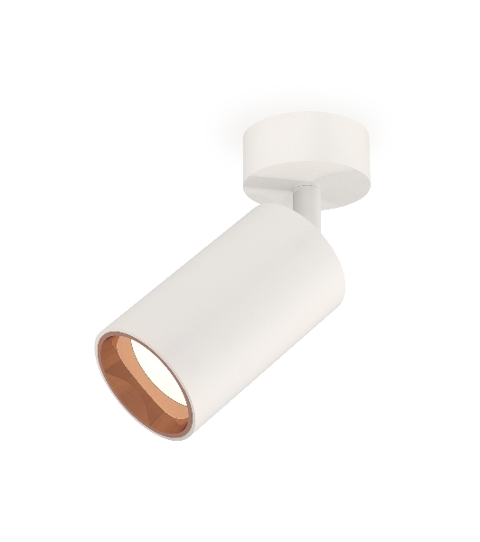 Светильник Ambrella Light XM6322005 SWH/PPG белый песок/золото розовое полированное MR16 GU5.3 (A2202, C6322, N6114)