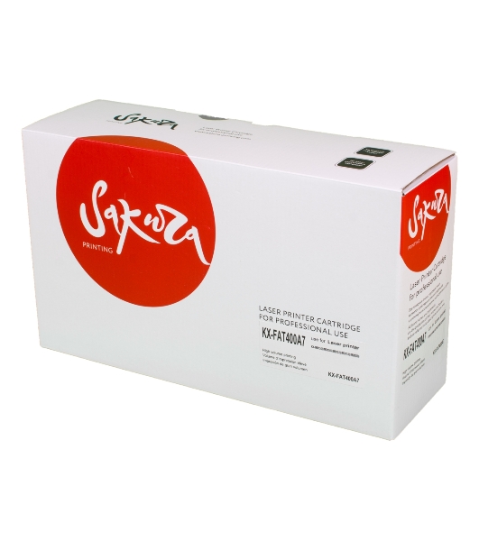 Картридж Sakura KXFAT400A7 для Panasonic KX-MB1500RU, KX-MB1520RU, KX-MB1530RU, KX-MB1536RU, черный, 1800 к.