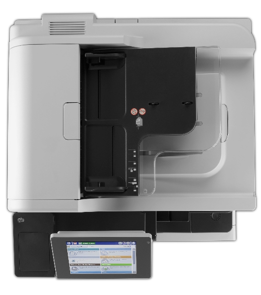 МФУ лазерное HP LaserJet Enterprise MFP M725z, лазерный принтер/сканер/копир/факс A3, 40ppm, 1200dpi, 1Gb, 320Gb HDD, 6 trays 100+250+250+3x500, Stand, ADF100, Duplex, Stapler, USB/LAN/FIH, Color LCD20i, 1y warr, замена Q7830A M5035x, Q7831A M5035xs)