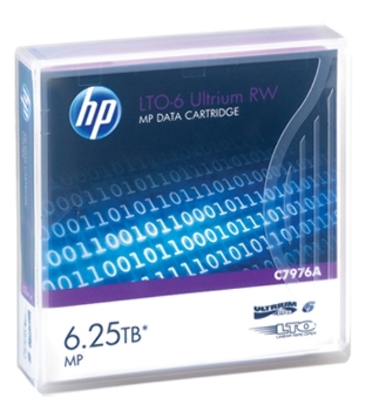 Картридж Hewlett-Packard LTO-6 Ultrium 6.25Tb (C7976A)