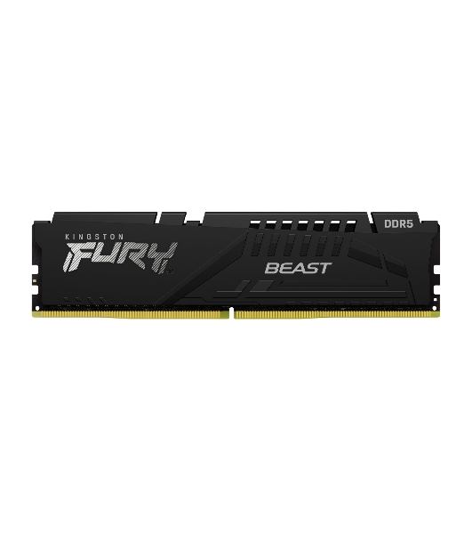 Оперативная память Kingston Fury Beast, DDR5, 64Gb (2x32 GB), 5600 MHz, CL36, радиатор, черный