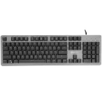 Клавиатура Oklick 970G Dark Knight проводная, USB Type-A, чёрный/серебристый, фото17