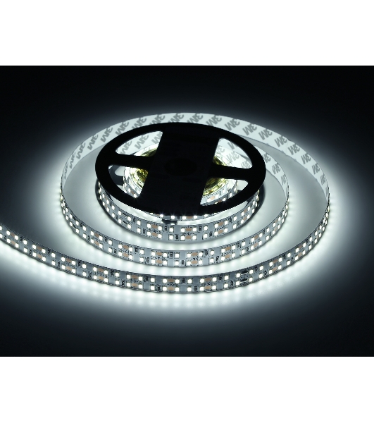 Светодиодная лента Ambrella light GS1603 2835 240Led/ 19.2W m/ 12V IP20 6500K/ 5000*14*1.2mm (2 конт.)