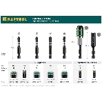 Биты KRAFTOOL Impact Pro, Philips, тип хвостовика E 1/4', PH2, 50мм, 10шт, в пластиковом боксе, фото5