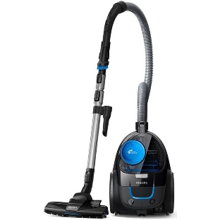 Пылесос Philips FC9331/09 черный/синий, 237/900 Вт, уборка сухая, пылесборник контейнер 1.5 л
