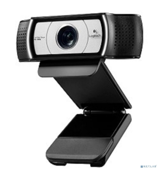 Веб-камера Logitech C930s Pro HD 1920x1080, 30 кадр/с, USB Type-A, микрофон (2 шт, шумоподавление), шторка приватности, автоматическая фокусировка, автоосвещение, универсальное крепление