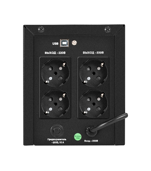 Источник бесперебойного питания ExeGate Smart LB-2000.LCD.AVR.4SH.USB (2000VA/1200W, цветной LCD, AVR, 4*Schuko, USB, батарея 12V 9Ah - 2 шт., металлический корпус, Black)