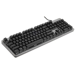 Клавиатура Oklick 970G Dark Knight проводная, USB Type-A, чёрный/серебристый, фото16