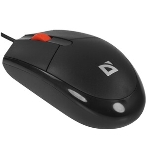 Мышь проводная Defender Delta MM-523 черный, 1000 dpi, USB, кнопки - 3, фото23